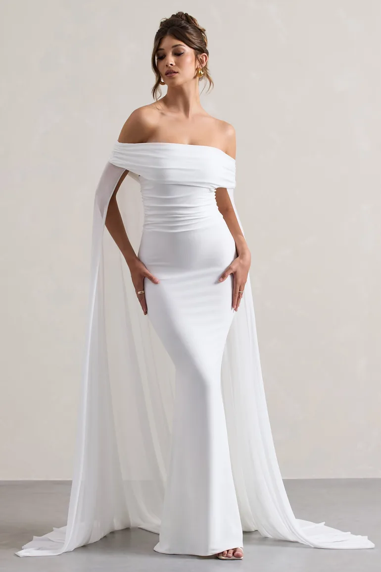 sachin and babi light blue dress Scarf-detail chiffon maxi dress | RS15370 main image 1