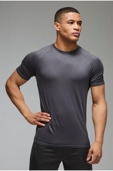 Man Active Lightweight Essentials Gym Regular Fit Raglan T-shirt