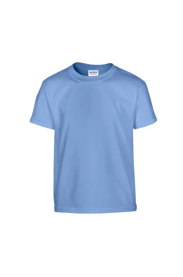 Gildan Childrens/Kids Plain Cotton Heavy T-Shirt - Carolina Blue