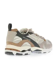Men's Mizuno Wave Rider 10 Premium Trainers in Cream - 2