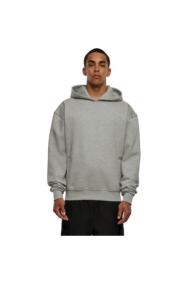 Mens Oversized Hoodie - Heather Grey