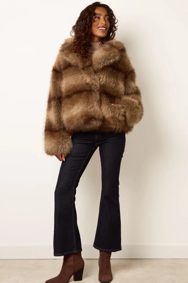 Faux Fur Short Coat