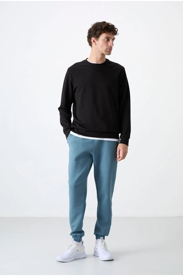 TOMMY Men's Plain Crew Neck Sweatshirt