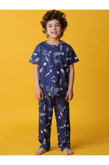 All-Over Print T-Shirt and Pyjama Set