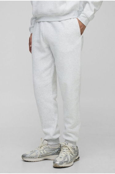 Basic Regular Fit Jogger - grey marl