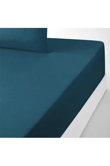 شرشف سرير قطن بحواف مطاطية