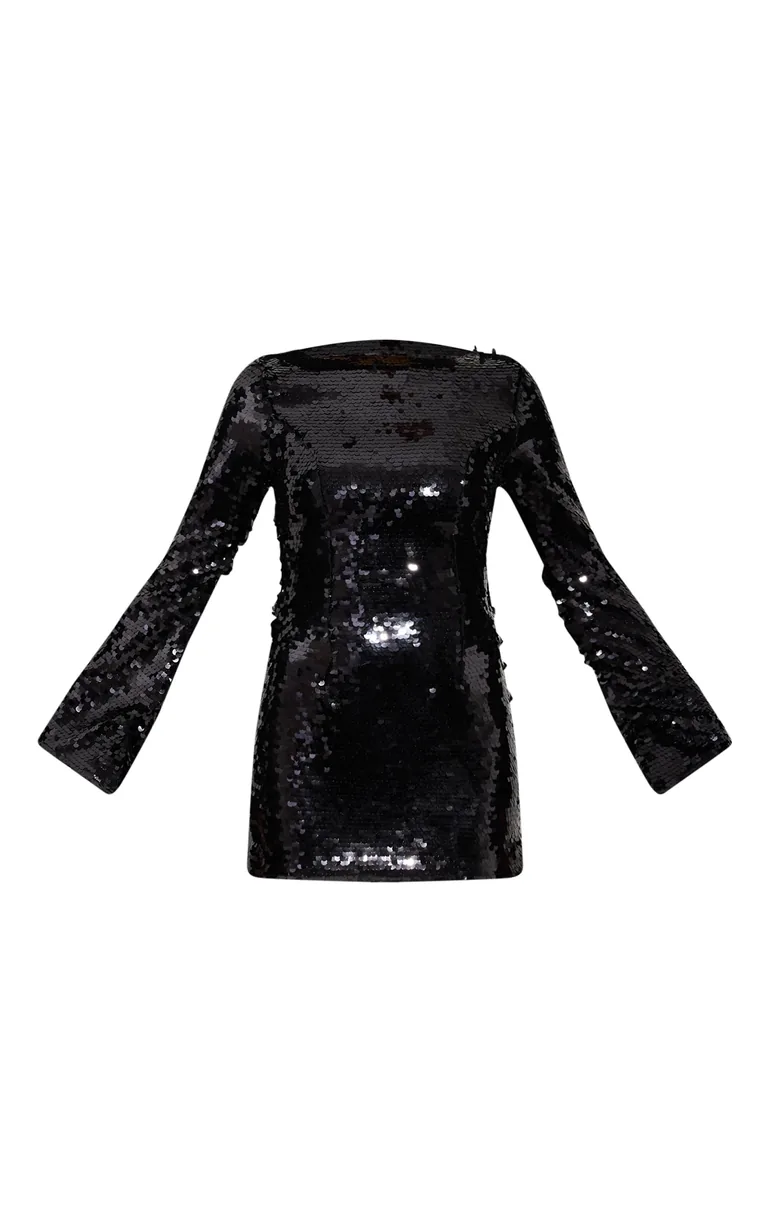 mini sexy black dress Black Gold Chain Straps Drawstring Cut Out Mini Dress