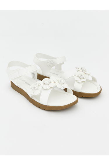 Faux Leather Girl's Sandals