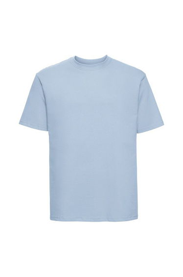 Russell Mens Classic Ringspun Cotton T-Shirt - Mineral Blue