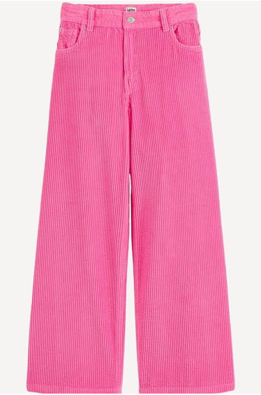 Corduroy Wide Leg Trousers