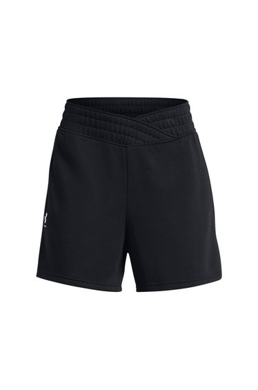 Women's Under Armour UA Rival Terry Shorts in Black