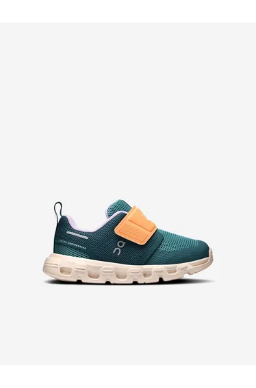 On Running Kids Cloud Dash Trainers in Green