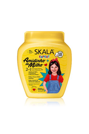 Skala Expert Amidinho De Milho Kids Hair Treatment Cream - 1000 g