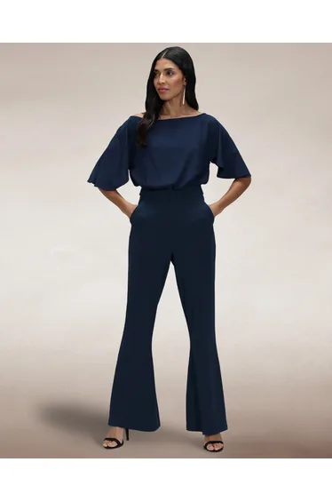 Drop Shoulder Jumpsuit