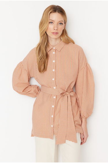 Shirt - Orange - Relaxed fit
