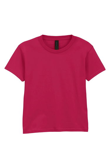 Gildan Childens/Kids SoftStyle Ringspun T-Shirt - Cardinal Red