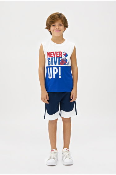 Boy Printed Sax Undershirt