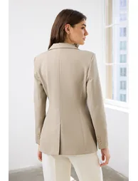 Mink Blazer Jacket - 3