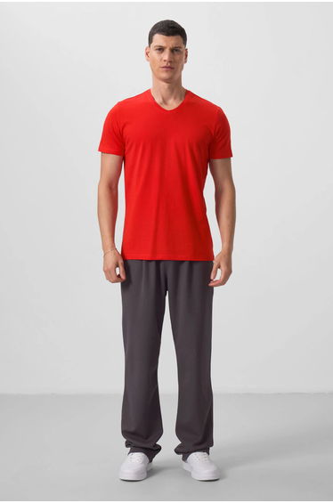 TOMMY Men's V-Neck Short Sleeve T-Shirt