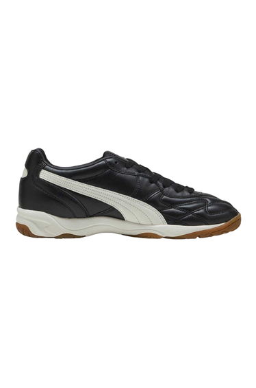 Puma Womens/Ladies King Leather Indoor Football Trainers - Black/White