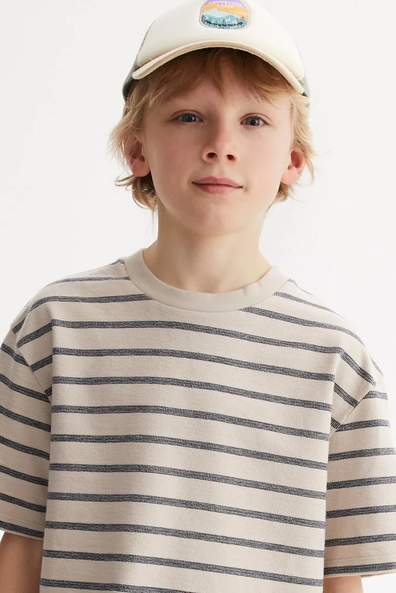 Striped Crew Neck T-Shirt