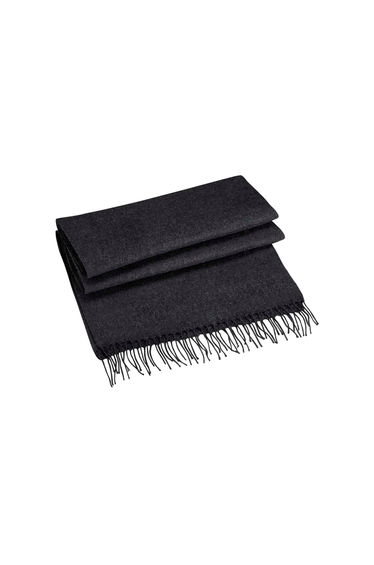 Beechfield Unisex Adult Classic Woven Scarf - Charcoal