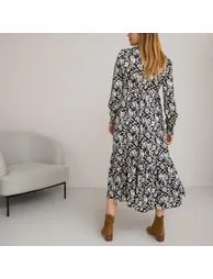 Floral Maternity Midaxi Dress - 1