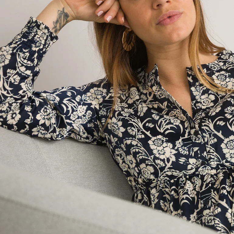 Floral Maternity Midaxi Dress - 3