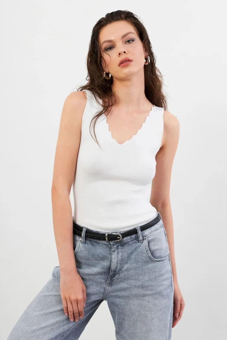 Blouse - White - Oversize
