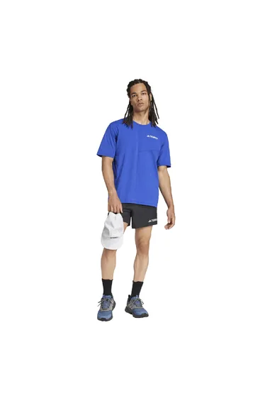 Men's adidas Terrex Multi Climacool T-Shirt in Blue