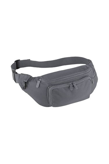 Quadra Belt Bag - 2 Litres (Pack of 2) - Graphite Grey