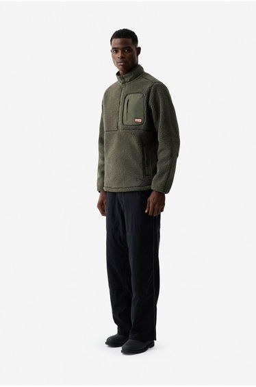 Hunter Athol Half Zip Borg Fleece Jacket Kambaba
