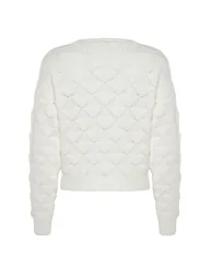 Cardigan - Ecru - Regular fit - 4