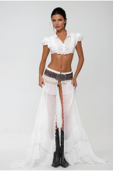Cadogan Crop Top