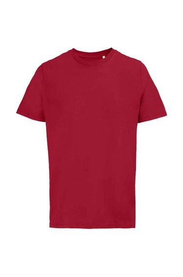 SOLS Unisex Adult Legend Organic T-Shirt - Folk Red