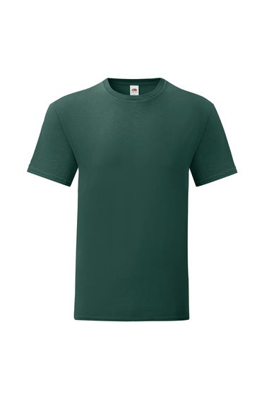 Fruit Of The Loom Mens Iconic T-Shirt - Forest Green