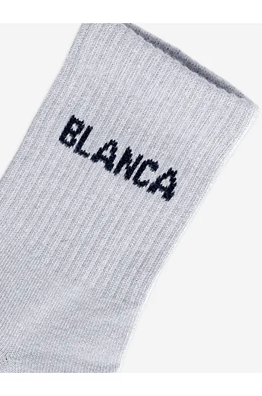 Blanca Sport Girls Logo Socks in Grey