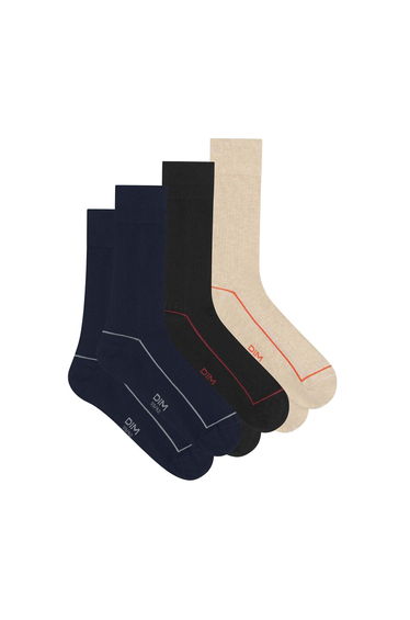 Pack of 3 Pairs of La Mode Crew Socks