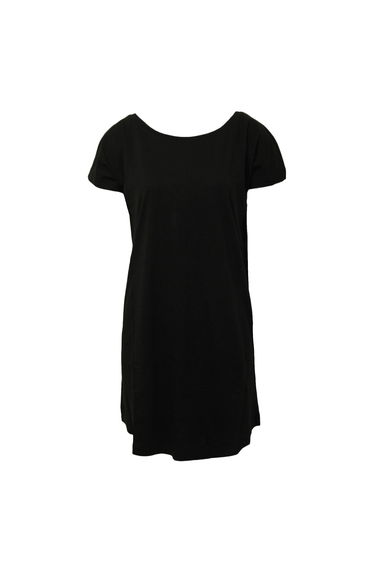 Mantis Womens/Ladies Loose Fit T-Shirt Dress - Black