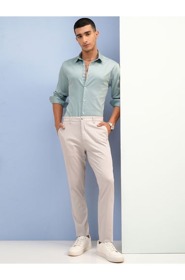 Mid Rise Regular Fit Chino Trousers