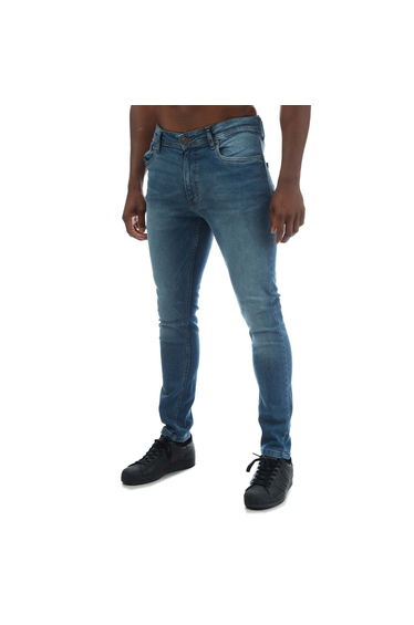 Men's Duck and Cover Doves Slim-Fit Jeans in Blue
