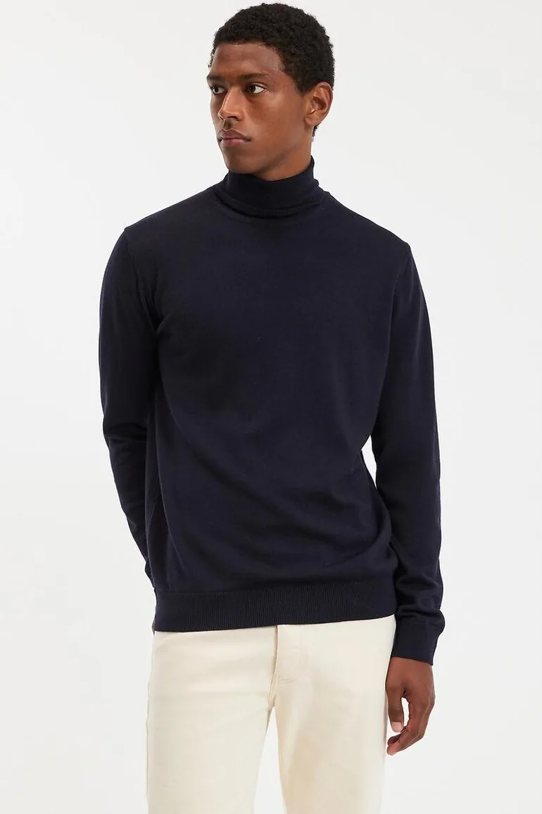 Merino Wool Turtleneck Jumper/Sweater
