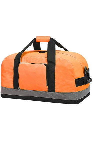 Shugon Seattle Workwear Hi-Vis Holdall / Duffle Bag - 50 Litres - Hi Vis Orange