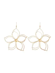 أقراط شيك ويش باللون البيج - 1