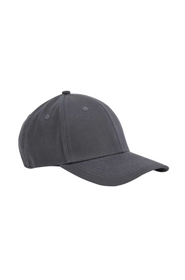 Beechfield EarthAware 6 Panel Organic Cotton Baseball Cap - Graphite Grey