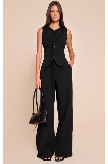 صدرية  بريتي ليتل ثينق باللون الأسود