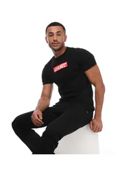 Men's Diesel T-DIEGOR T-Shirt in Black - 3