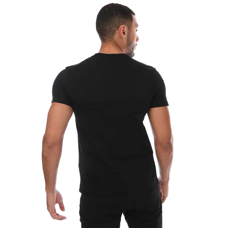 Men's Diesel T-DIEGOR T-Shirt in Black - 1