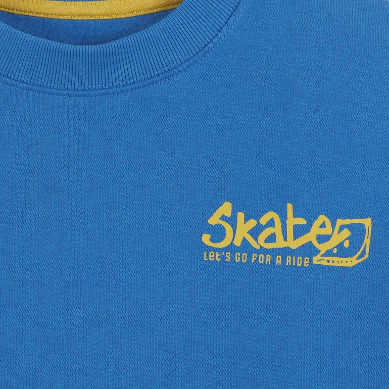 Crew Neck Sweatshirt - 2