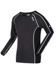 Men's Regatta Beru Supersoft Long Sleeve Top in Grey